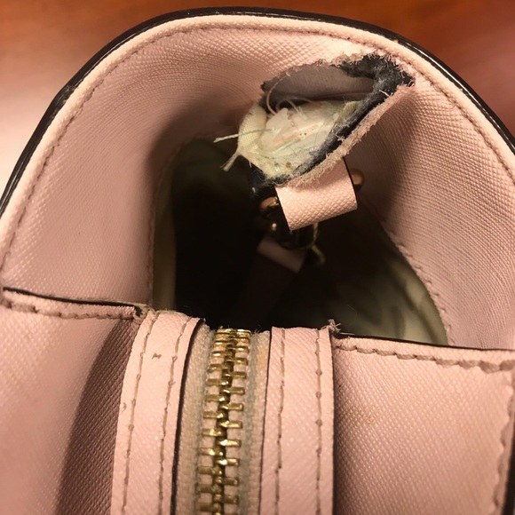 Kate Spade Handbag Purse In Blush Pink - Picture 7 of 8